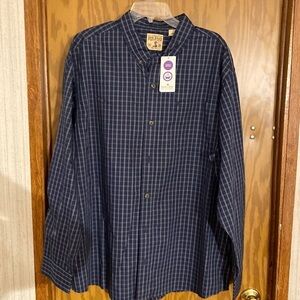 Men’s Red Head Brand Co Long Sleeve Dress Shirt size 2XL. (BT)